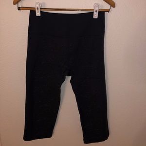 Cropped Lululemon Heather Grey Leggings